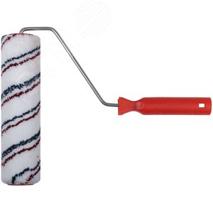 Валик микроволокно, стержневая система, диаметр 40/62 мм, ворс 11 мм, бюгель 6 мм, 230 мм - фото 1