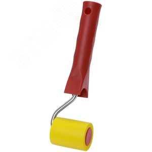 Валик прижимной резиновый, для обоев, желтый 50 мм - фото 2