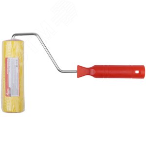 Валик прижимной резиновый, для обоев, желтый 150 мм - фото 3