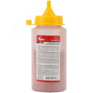 Краска разметочная для отбойного шнура, 115 гр красная - фото 2