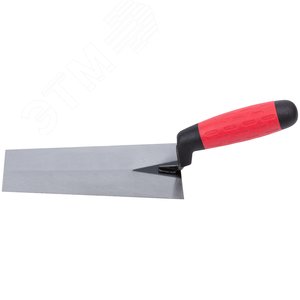 Мастерок каменщика, прорезиненная ручка 180 мм - фото 2