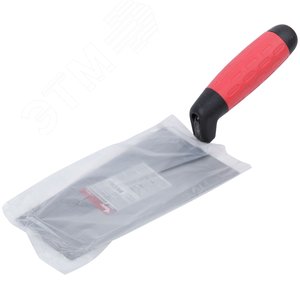 Мастерок каменщика, прорезиненная ручка 180 мм - фото 3