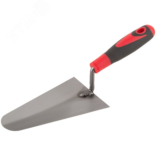 Изображение товара Мастерок бетонщика, прорезиненная ручка 180 мм (шт)