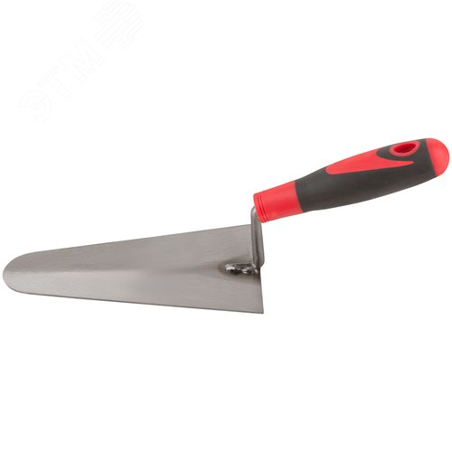 Мастерок бетонщика, прорезиненная ручка 180 мм - фото 2