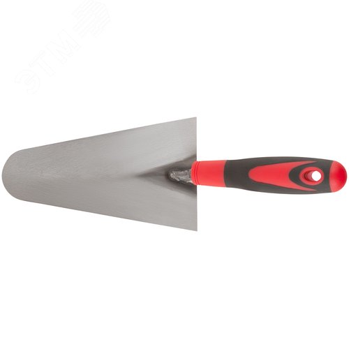 Мастерок бетонщика, прорезиненная ручка 180 мм - фото 4