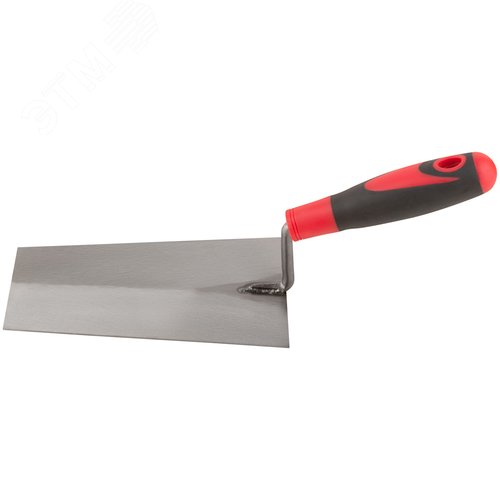 Мастерок каменщика, прорезиненная ручка 180 мм - фото 2