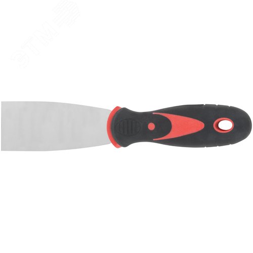 Шпатель, нерж.сталь, прорезиненная ручка 1,5 ( 8  мм) - фото 1