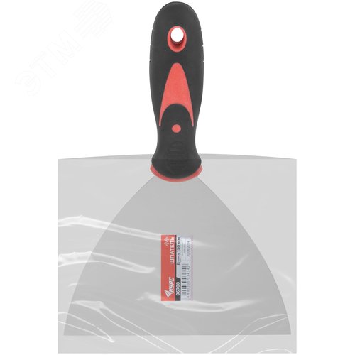 Шпатель, нерж.сталь, прорезиненная ручка  6 (1 0  мм) - фото 3