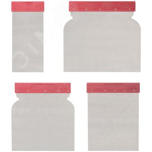 Набор металлических шпателей, 4 шт 50/80/100/120 мм - фото 1