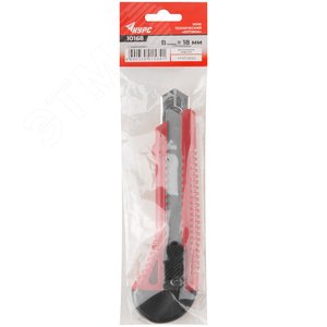 Нож технический ''Оптима'' 18 мм усиленный - фото 3