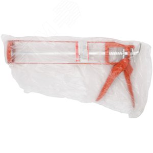 Пистолет для герметика 225 мм скелетный - фото 3