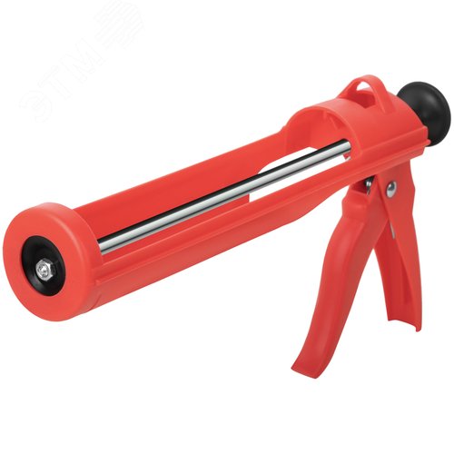 Пистолет для герметика 225 мм полукорпусной, пластиковый корпус - фото 2