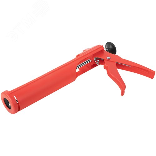 Пистолет для герметика 225 мм полукорпусной, пластиковый корпус - фото 3