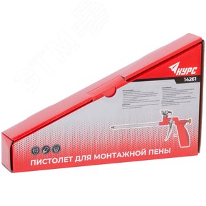 Пистолет для монтажной пены, пластиковый корпус - фото 3