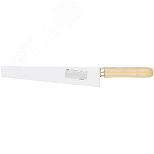 Ножовка ручная для гипсокартона, деревянная ручка 175 мм 15375 КУРС - 3