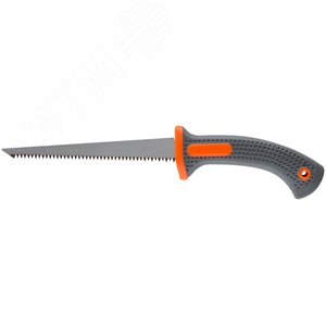Изображение товара Ножовка ручная для гипсокартона, прорезиненная ручка 170 мм (шт)