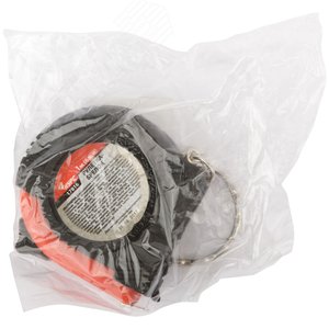 Рулетка-брелок, обрезиненный корпус 1 м х 6 мм - фото 3