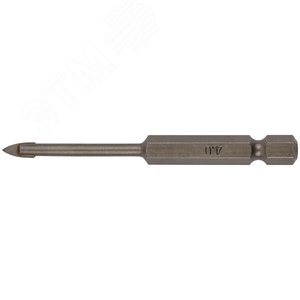 Сверло по кафелю и стеклу, шестигранный U-хвостовик под биту 4х70 мм - фото 1