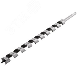 Сверло по дереву спиральное 24х460 мм - фото 2