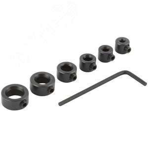 Стопперы для сверел набор 6 шт (3, 4, 5, 6, 8, 10 мм) - фото 2