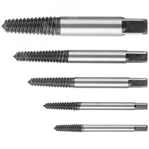 Экстракторы для шурупов 5 шт - фото 1