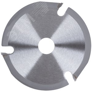 Диск пильный по дереву, посадочный диаметр 22.2 мм, 3 зуба с карбидными вставками, 125 мм - фото 6