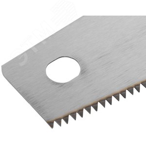 Ножовка по дереву, средний каленый зуб 7 ТPI, 2D заточка, пластиковая прорезиненная ручка 450 мм - фото 4