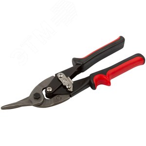 Ножницы по металлу ''Оптима'', усиленные, прорезиненные ручки, левые 250 мм - фото 2