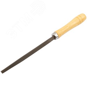 Напильник, деревянная ручка, трехгранный 150 мм 42501 КУРС - 2