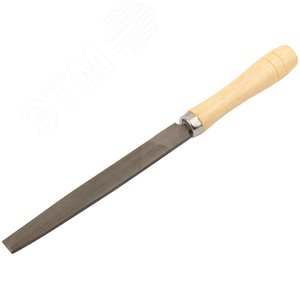 Напильник, деревянная ручка, плоский 150 мм 42502 КУРС - 2