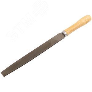 Напильник, деревянная ручка, плоский 200 мм 42506 КУРС - 2