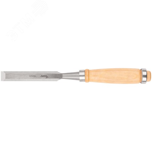 Стамеска с деревянной ручкой 16 мм - фото 1