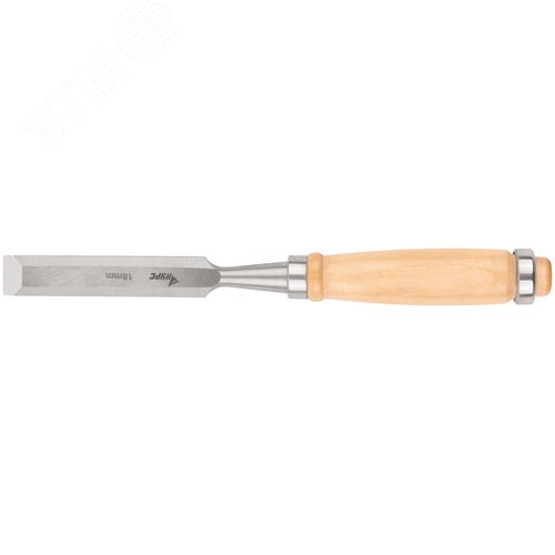 Стамеска с деревянной ручкой 18 мм - фото 1