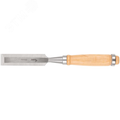 Стамеска с деревянной ручкой 24 мм - фото 1