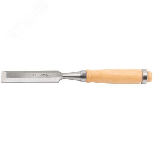 Стамеска с деревянной ручкой 24 мм - фото 4