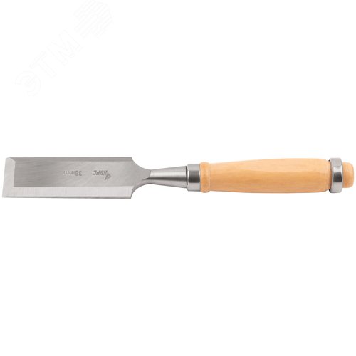 Стамеска с деревянной ручкой 38 мм - фото 4