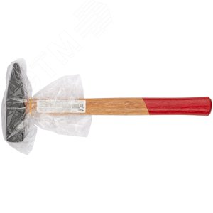 Молоток слесарный, деревянная ручка ''Оптима'' 500 гр - фото 3