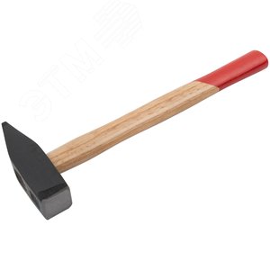 Молоток слесарный, деревянная ручка ''Оптима'' 1000 гр - фото 2