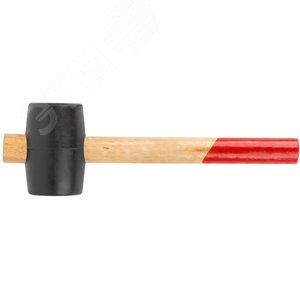 Киянка резиновая, деревянная ручка 45 мм (230 гр)