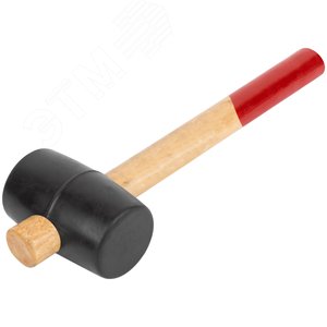 Киянка резиновая, деревянная ручка 45 мм (230 гр) 45345 КУРС - 2