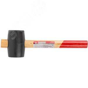 Киянка резиновая, деревянная ручка 45 мм (230 гр) 45345 КУРС - 3