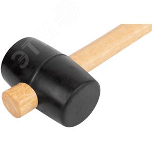 Киянка резиновая, деревянная ручка 45 мм (230 гр) 45345 КУРС - 4