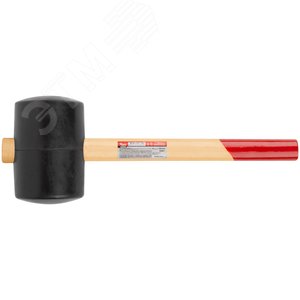 Киянка резиновая, деревянная ручка 90 мм (1200 гр) 45390 КУРС - 3