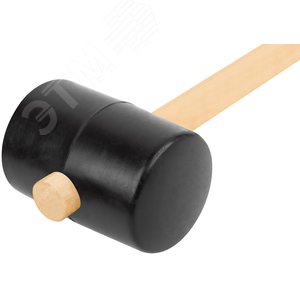 Киянка резиновая, деревянная ручка 90 мм (1200 гр) 45390 КУРС - 4