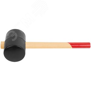 Киянка резиновая, деревянная ручка 90 мм (1200 гр) 45390 КУРС - 5