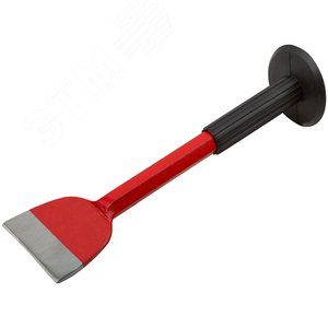 Зубило широкое с резиновым протектором 250х16х50 мм - фото 2