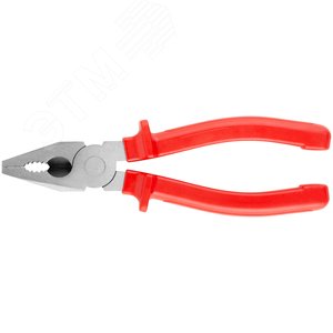 Изображение товара Плоскогубцы комбинированные ''Лайт'', пластиковые ручки, полированная сталь 180 мм (шт)