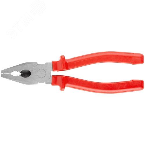 Изображение товара Плоскогубцы комбинированные ''Лайт'', пластиковые ручки, полированная сталь 200 мм (шт)
