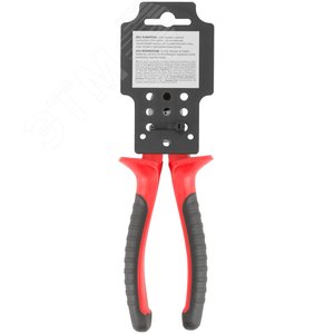 Бокорезы ''Оптима'', двухцветные обрезиненные ручки, полированная сталь 190 мм - фото 4