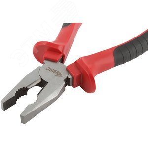 Плоскогубцы комбинированные ''Оптима'', двухцветные обрезиненные ручки, полированная сталь 200 мм - фото 5